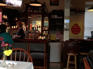 The little pub with local wines and micro brews