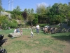 The beer garden at Stone Brewery